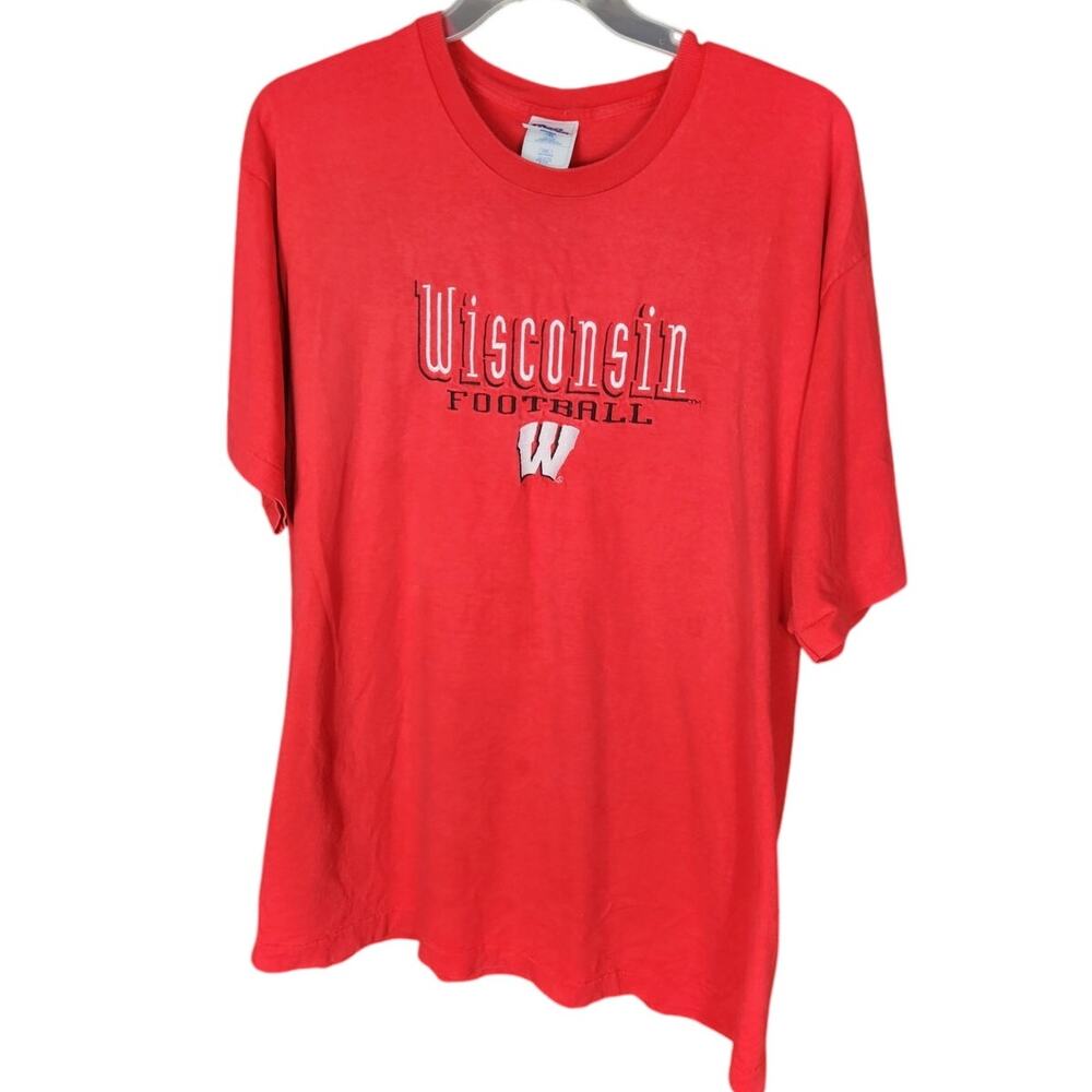 Vintage 90s Wisconsin Football T men's 2X